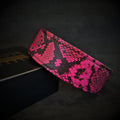 The ''Rock Python'' collar PINK by Bestia Dog Gear