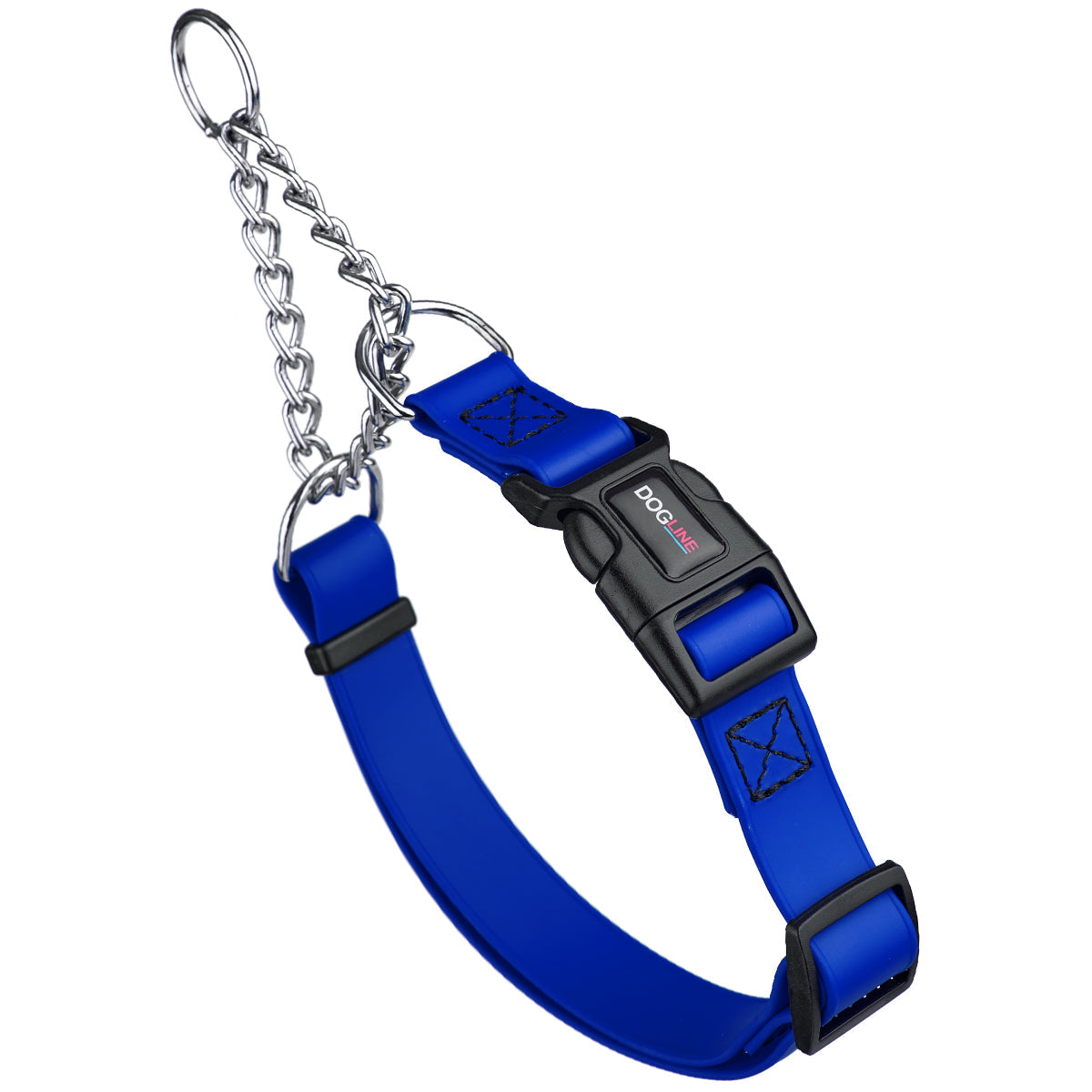 Biothane Adjustable Martingale Collar with Quick Release Buckle by Dogline