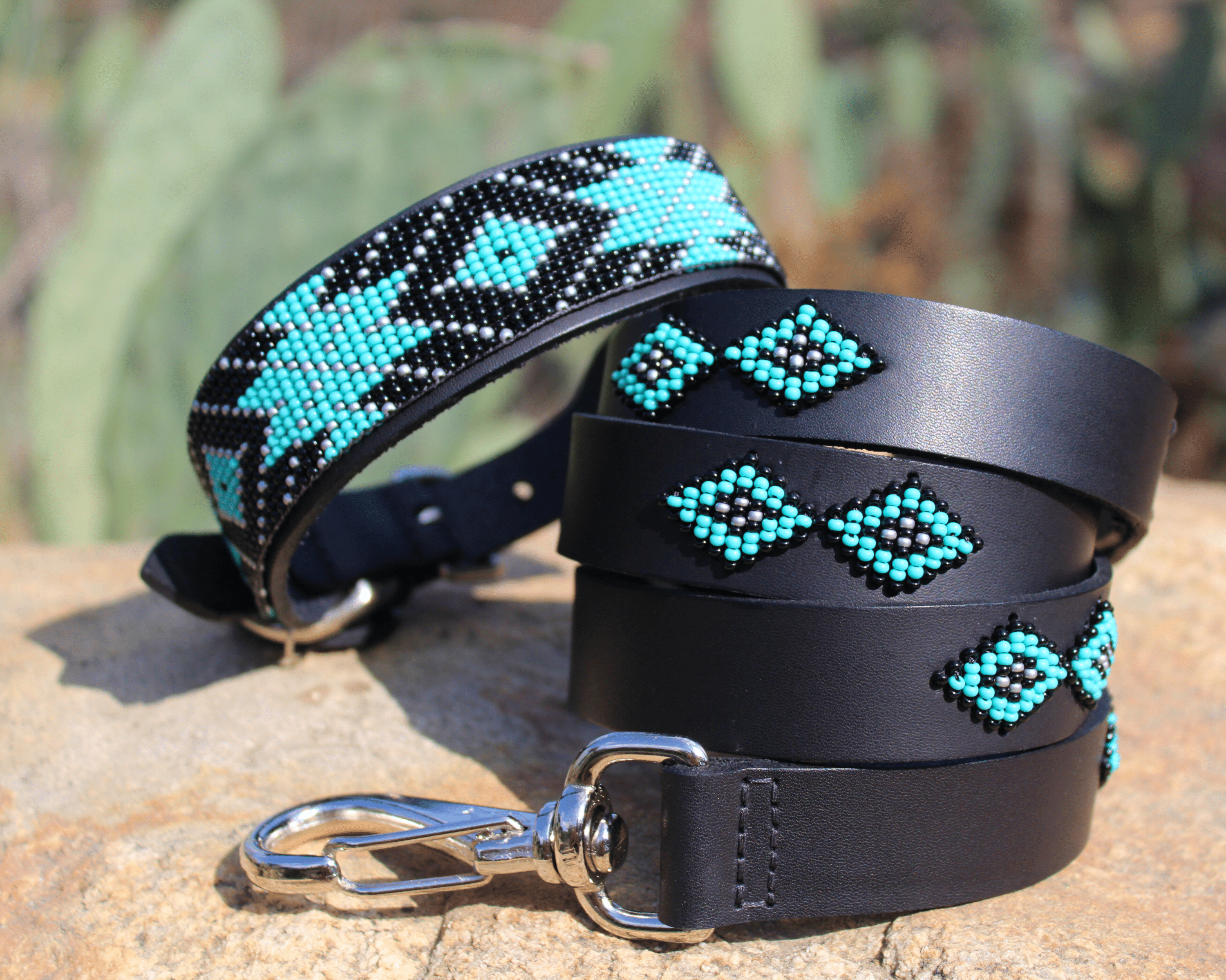 Matching leash/dog collar Saint Barth Sambboho Bundle by Sambboho