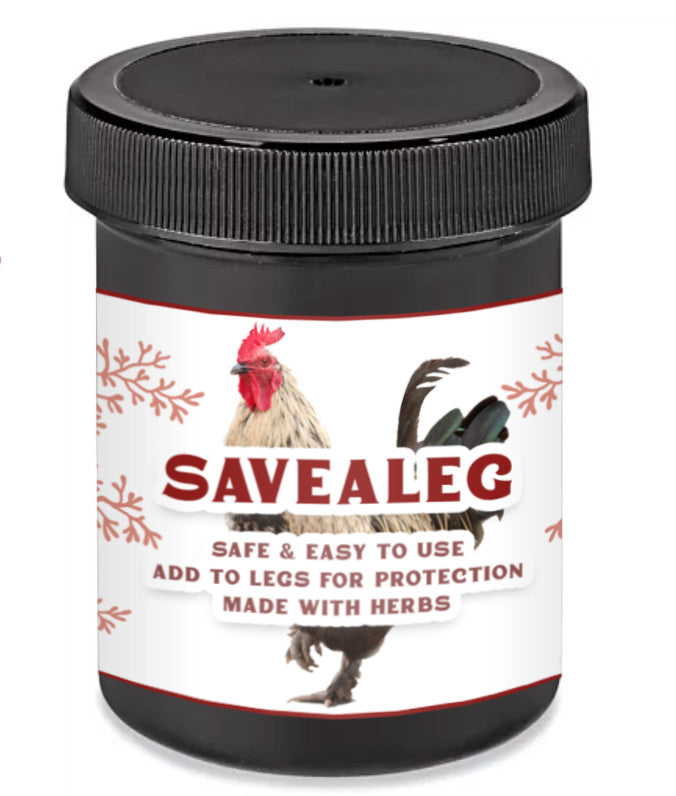 SaveALeg - Herbal Leg Salve For Scaly Leg Mites by Dahlia Pets