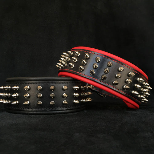 "Silver Giant" collar by Bestia Dog Gear