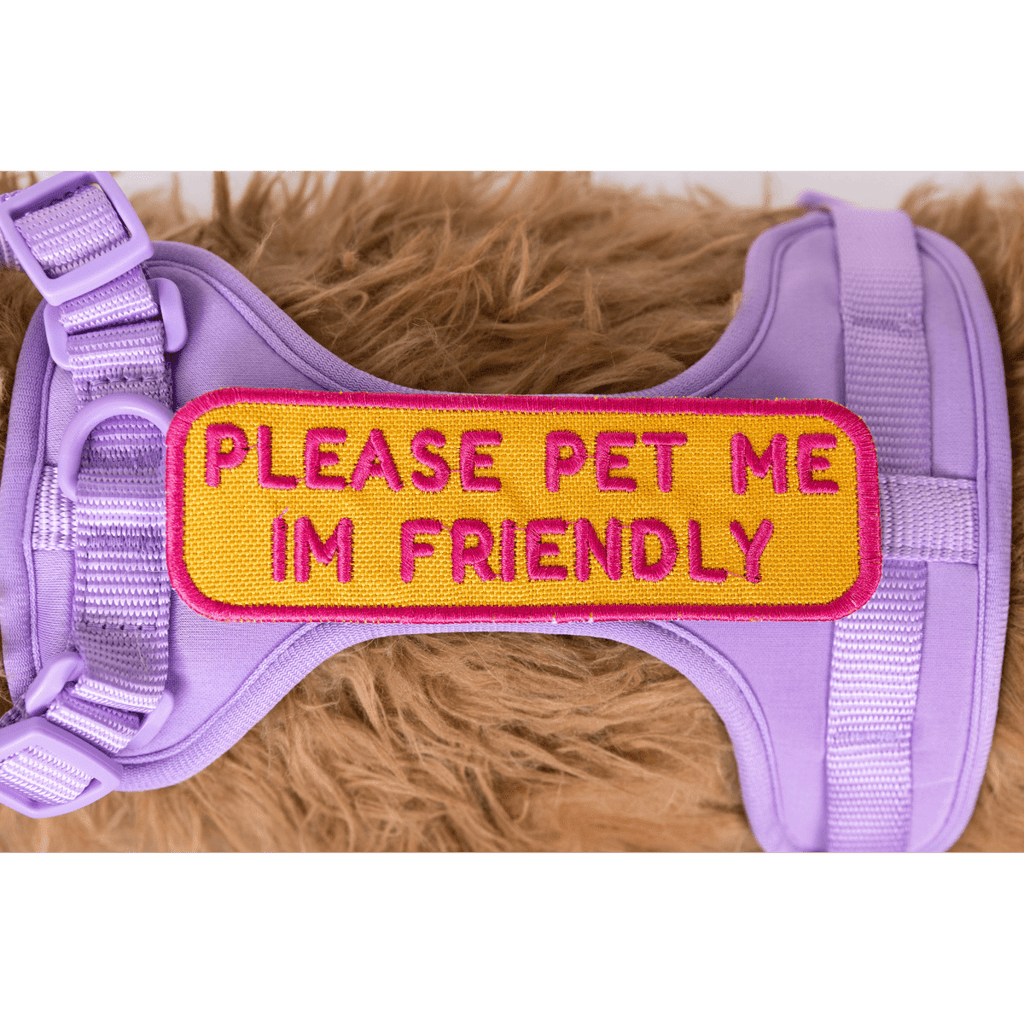 Please Pet Me Patch by K9 Sport Sack