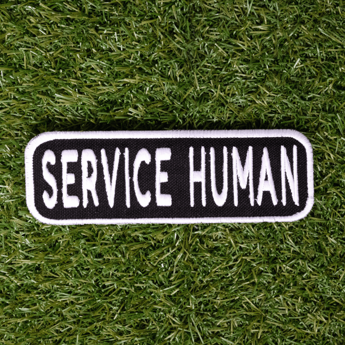Service Human 2x6 Patch by K9 Sport Sack