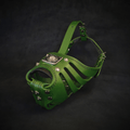 ''Eros'' Basket Muzzle GREEN by Bestia Dog Gear