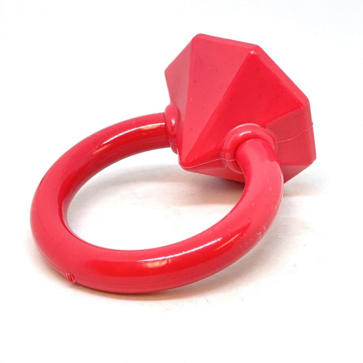 Diamond Ring Nylon Teething Ring for Puppies | Durable & USA Made by SodaPup/True Dogs, LLC