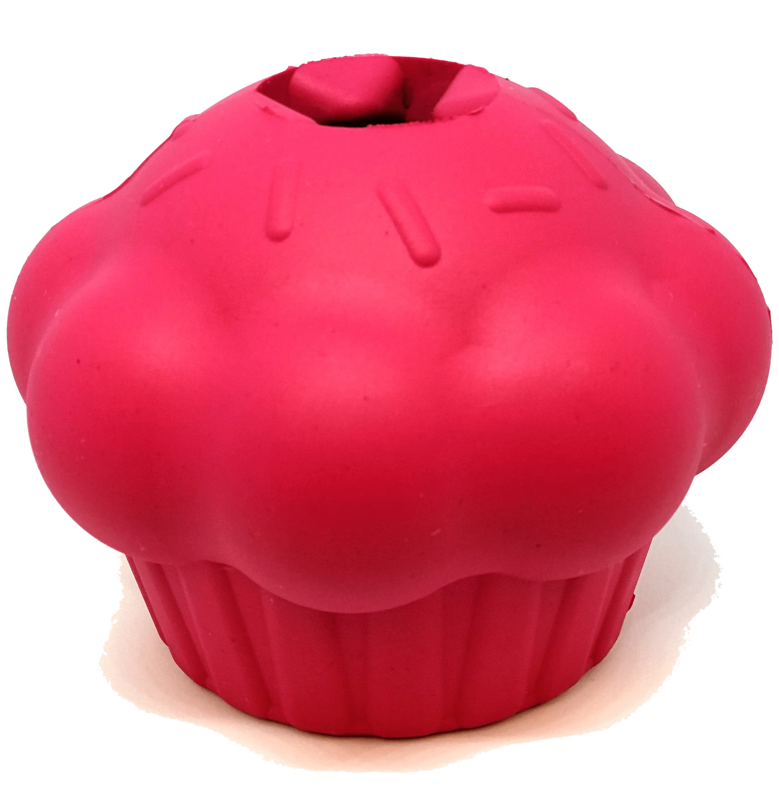 Cupcake eDispenser - Durable Rubber Chew Toy & Treat Dispenser | USA Made by SodaPup/True Dogs, LLC