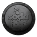 Magnum Bottle Top Flyer Rubber Frisbee for Heavy Chewers | Large | USA Made by SodaPup/True Dogs, LLC