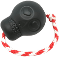 USA-K9 Magnum Skull - Black Magnum Rubber Chew Toy for Extreme Chewers | USA Made by SodaPup/True Dogs, LLC