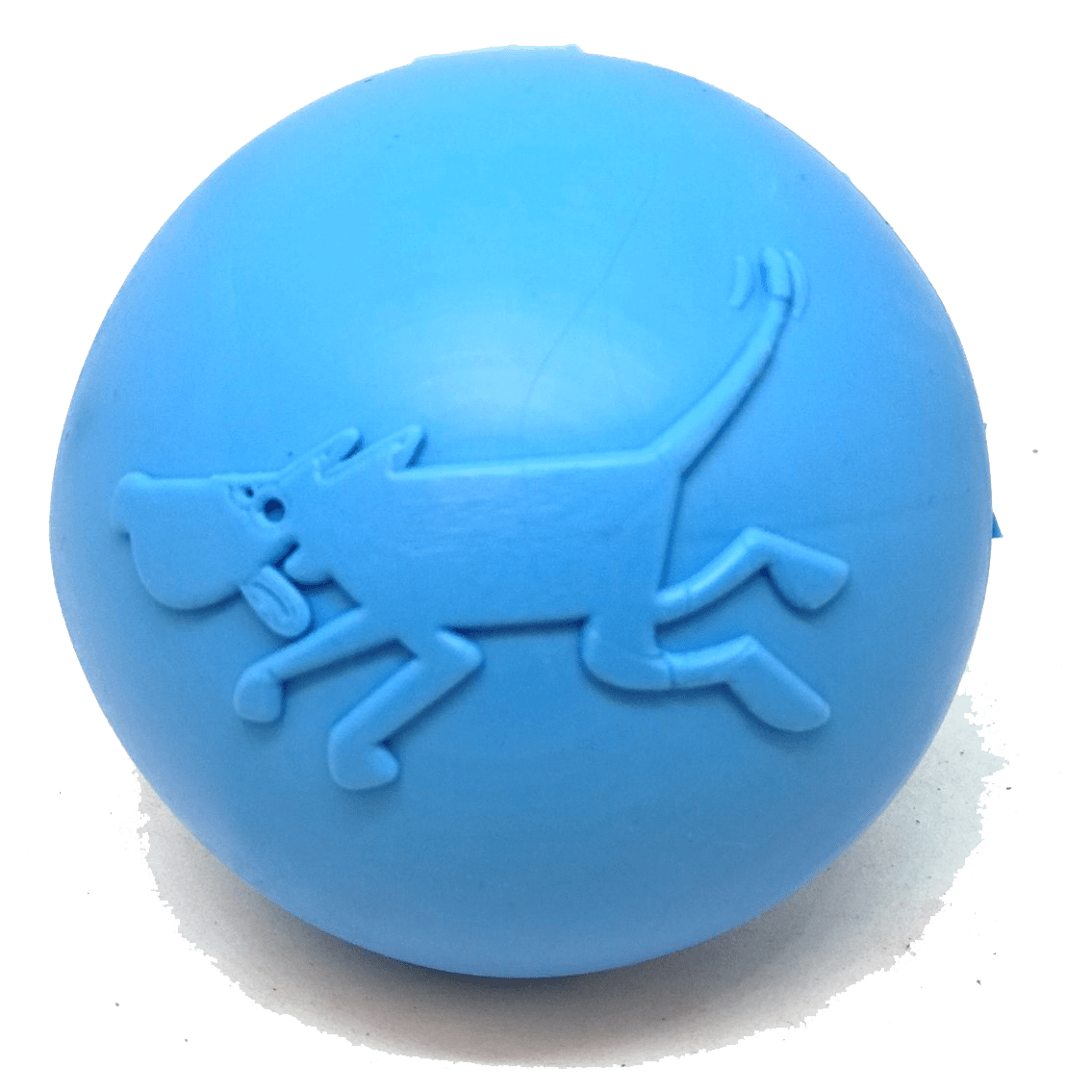 Wag Ball Rubber Dog Chew Toy for Heavy Chewers | Floating Fetch Toy | USA Made by SodaPup/True Dogs, LLC