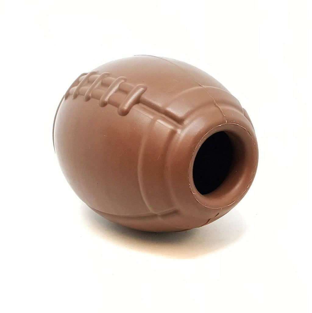 Football Dog Chew Toy & Treat Dispenser - USA Made | SodaPup by SodaPup/True Dogs, LLC