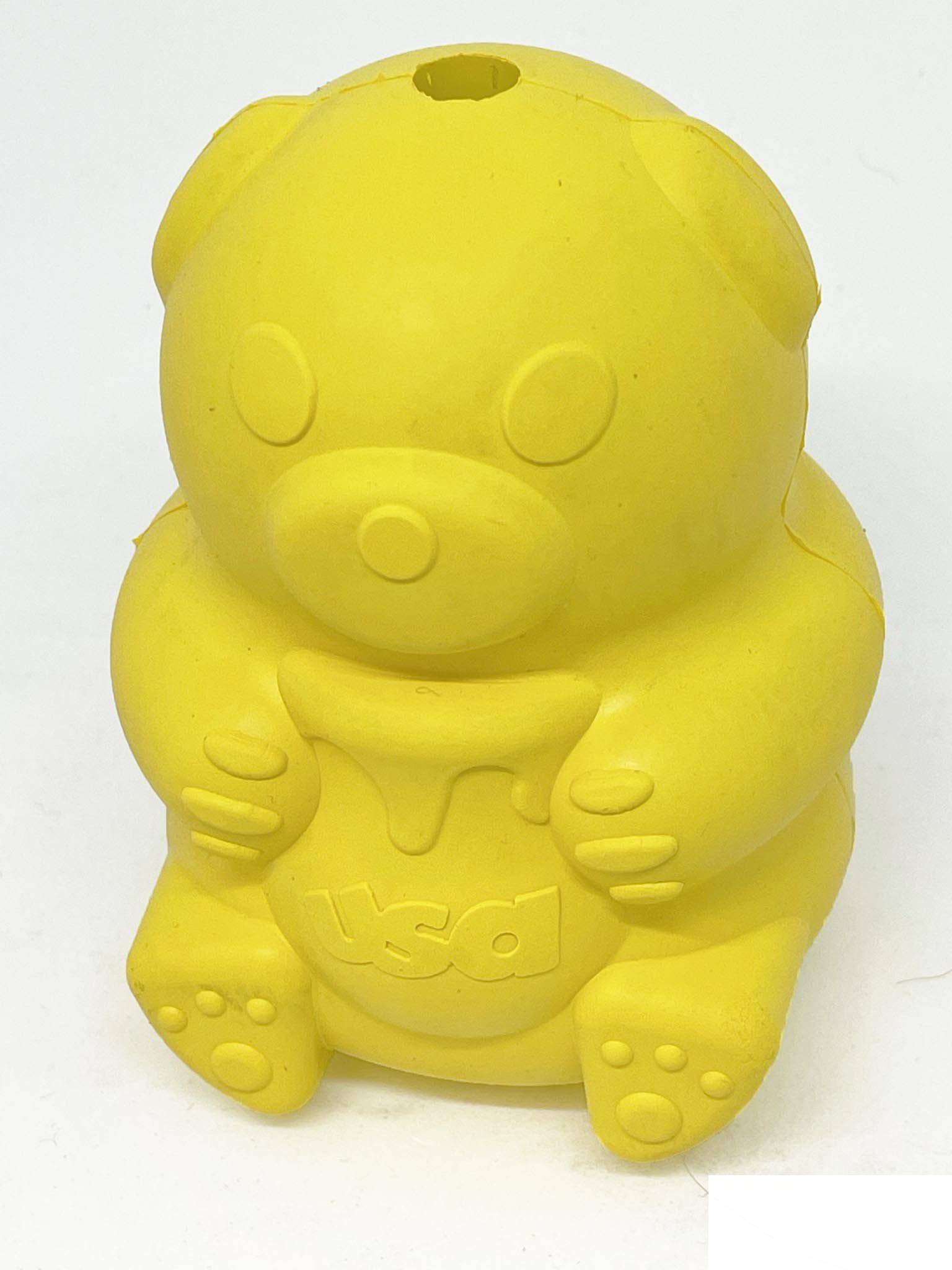 Honey Bear eDispenser - Durable Rubber Treat Dispenser for Dogs | USA Made by SodaPup/True Dogs, LLC