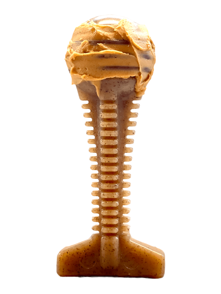 Honey Bone Dental Tower Nylon Chew Toy for Aggressive Chewers | USA Made by SodaPup/True Dogs, LLC
