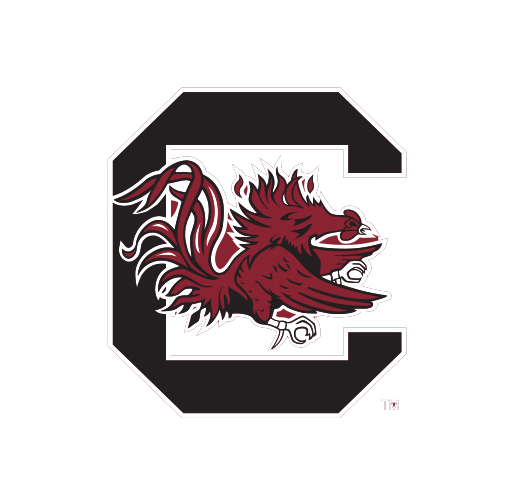 NCAA University of South Carolina, Cocky Knottie® Plush Dog Toy by HuggleHounds