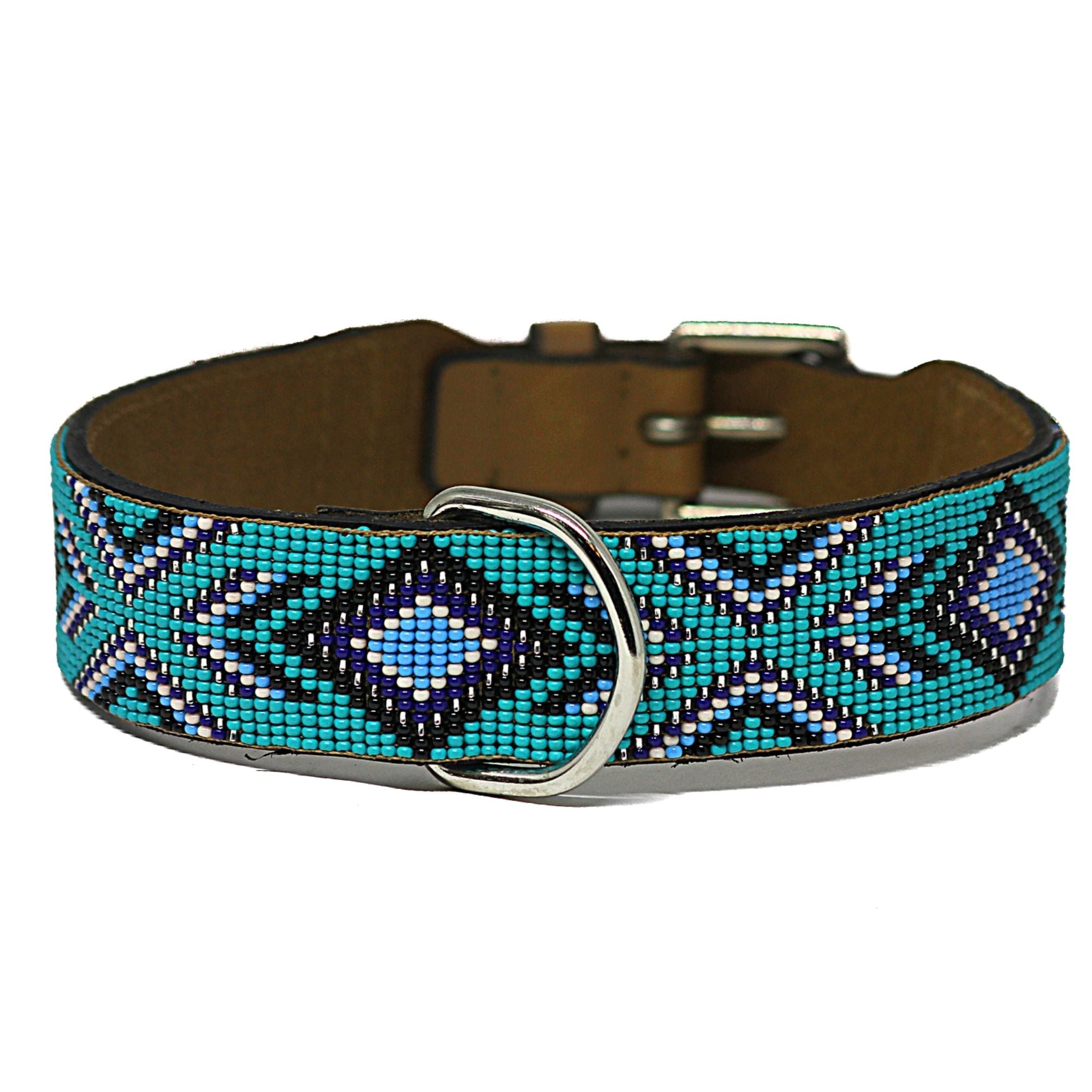 Saint Tropez Sambboho dog collar (with center D-ring) by Sambboho