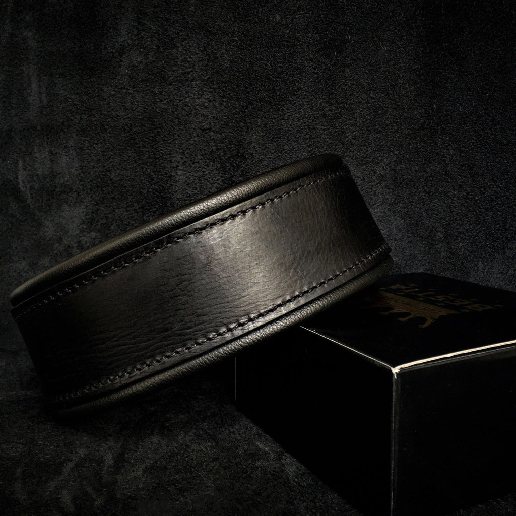 Plain "Style" Collar black by Bestia Dog Gear
