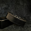 "Stylish" 2 inch wide dog collar by Bestia Dog Gear