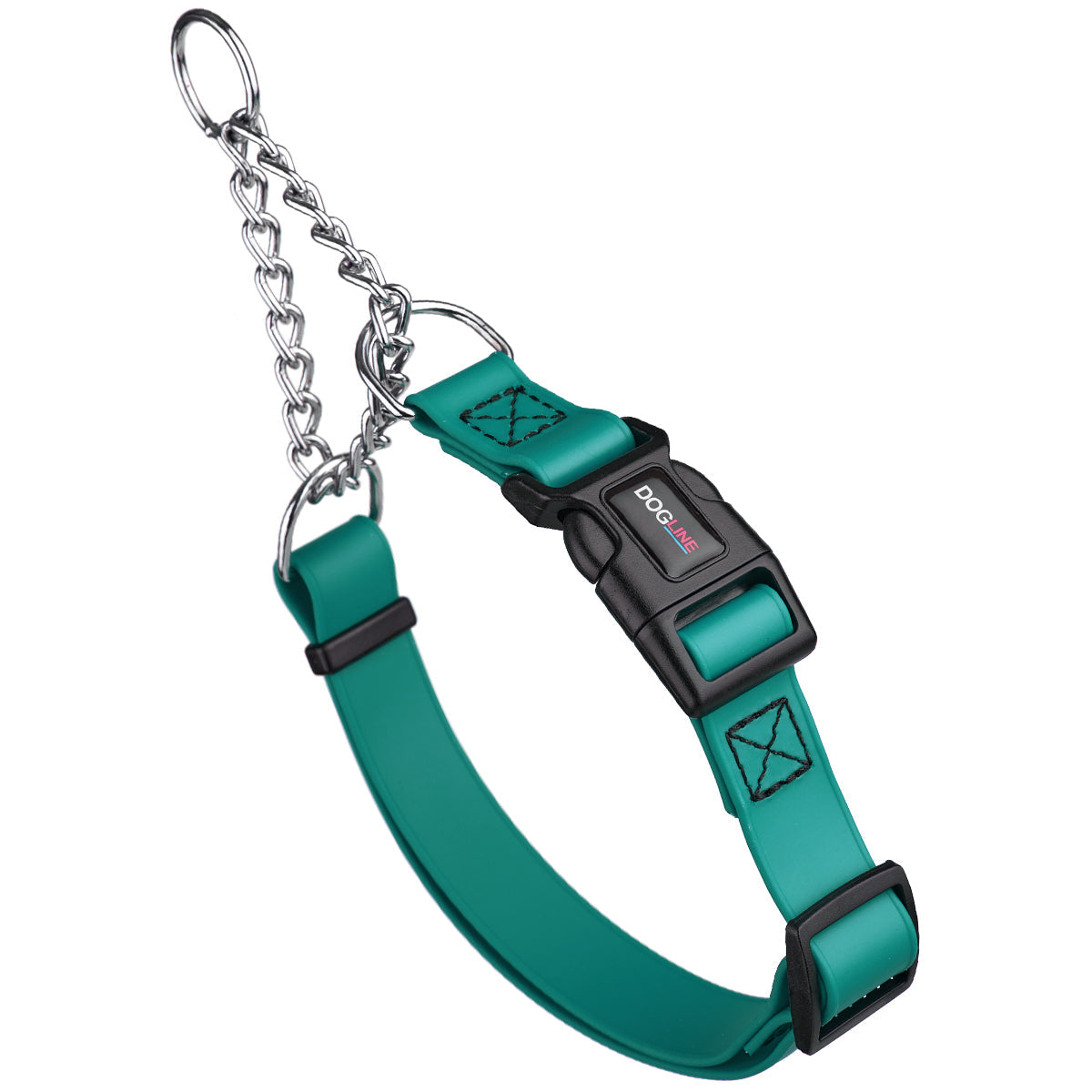 Biothane Adjustable Martingale Collar with Quick Release Buckle by Dogline