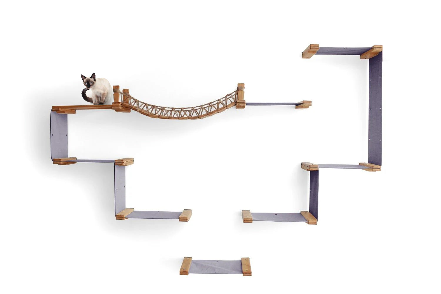 The Temple - Giant Cat Tree on Wall by Catastrophic Creations