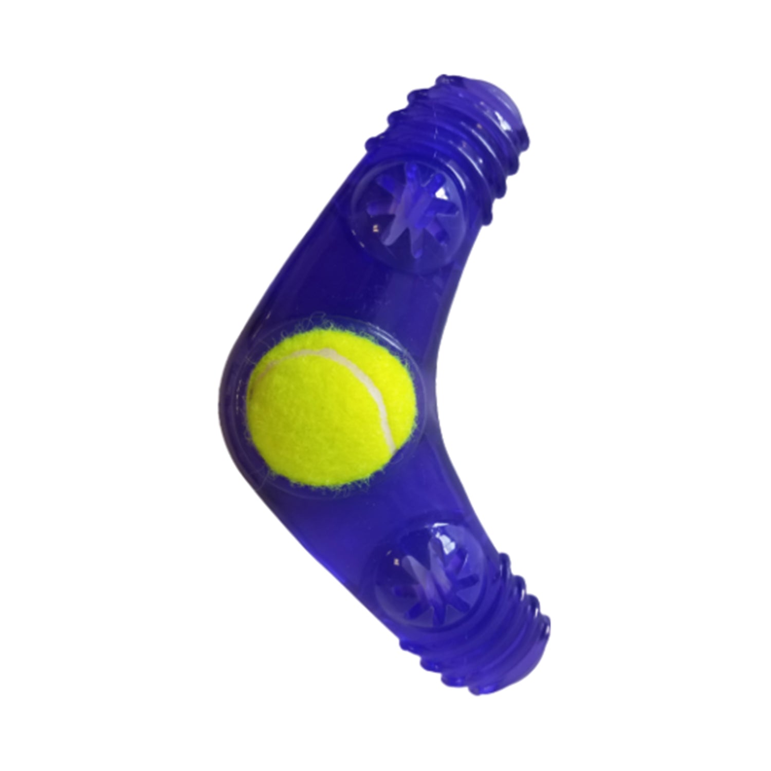 Tennis Ball Dog Toy Variety Pack (Boomerang, 3-Bone Squeaker, Orange Squeaker) by American Pet Supplies