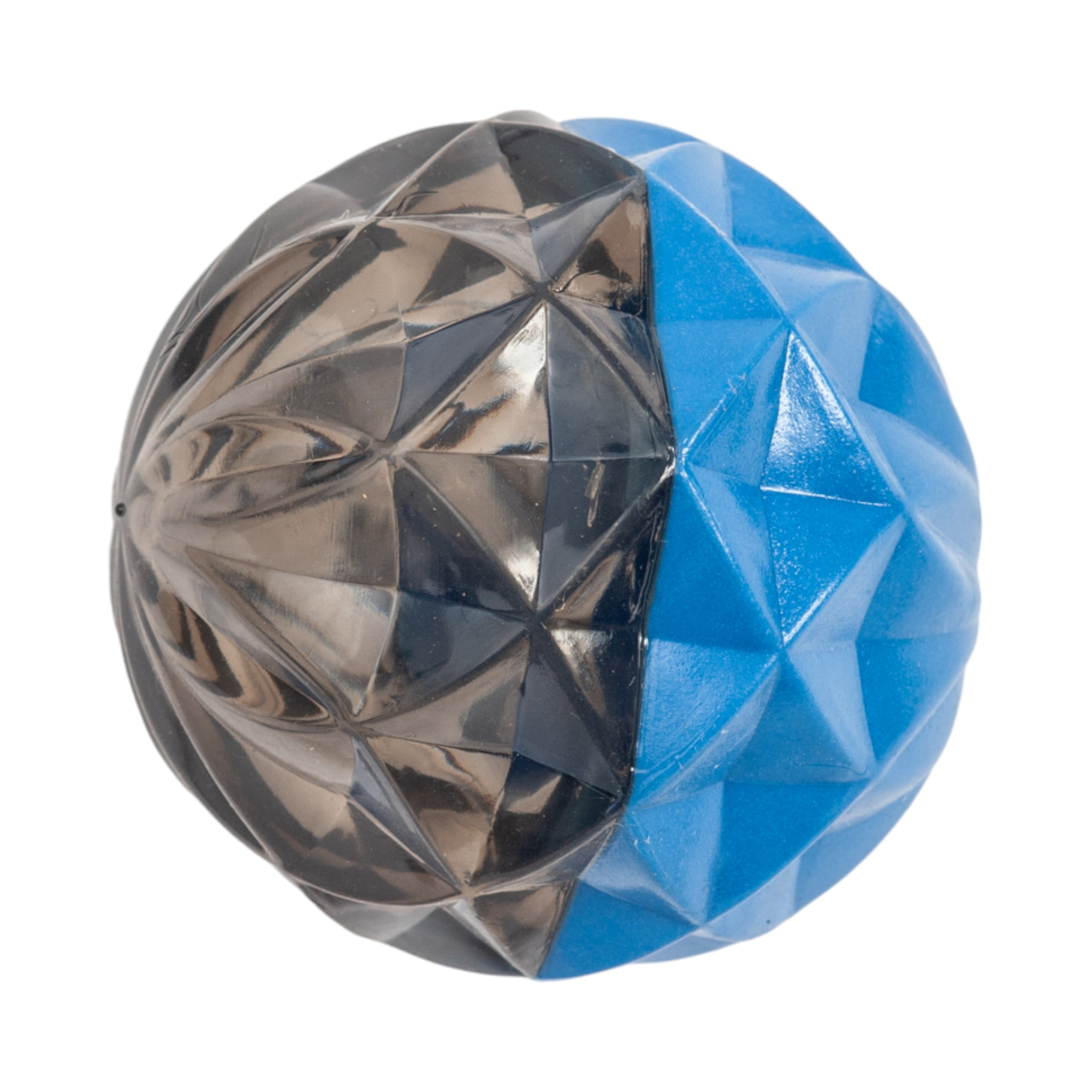 Country Living Geometric Textured Ball Dog Chew Toy, Interactive Rubber Toy for Mental Stimulation – Large by American Pet Supplies