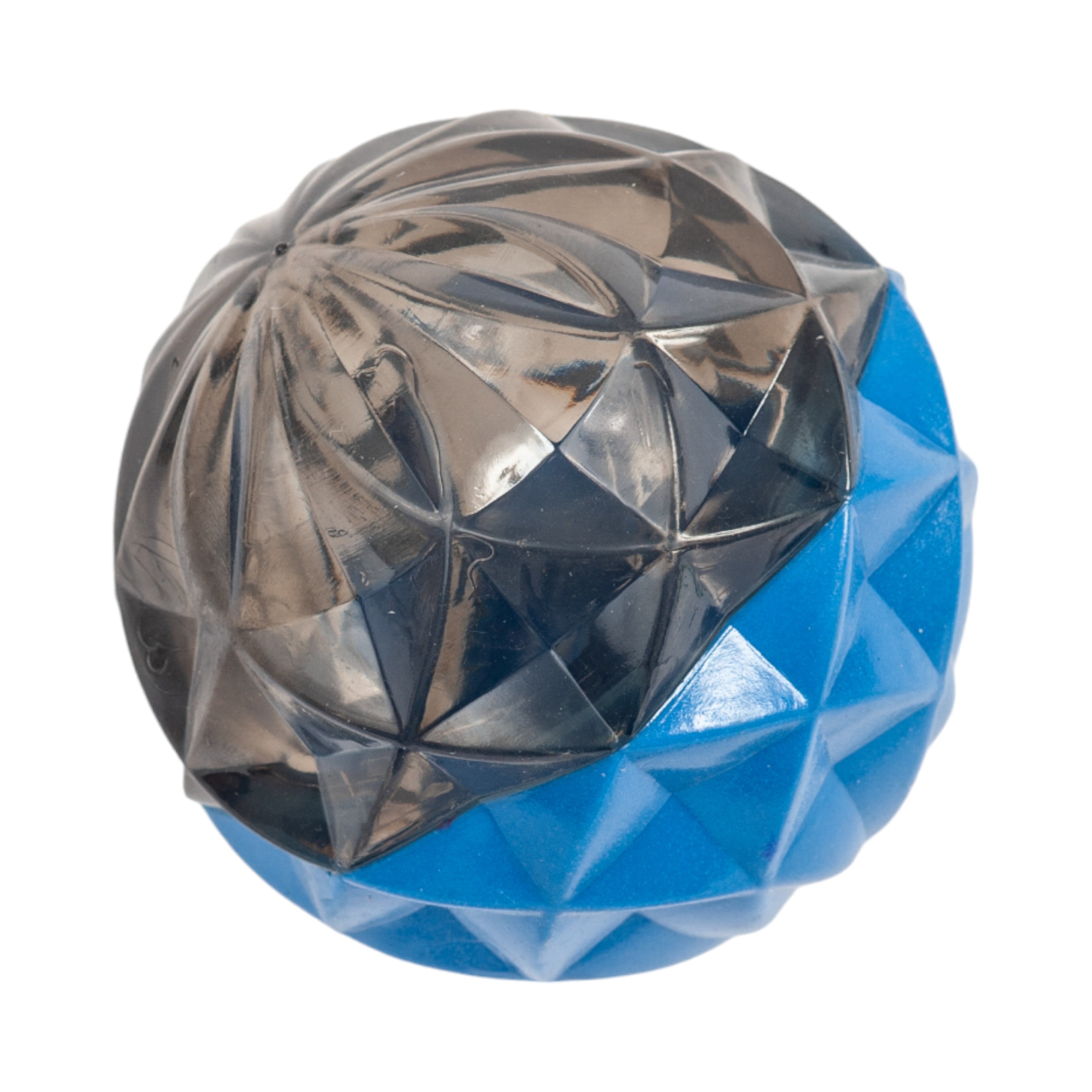 Country Living Geometric Textured Ball Dog Chew Toy, Interactive Rubber Toy for Mental Stimulation – Large by American Pet Supplies