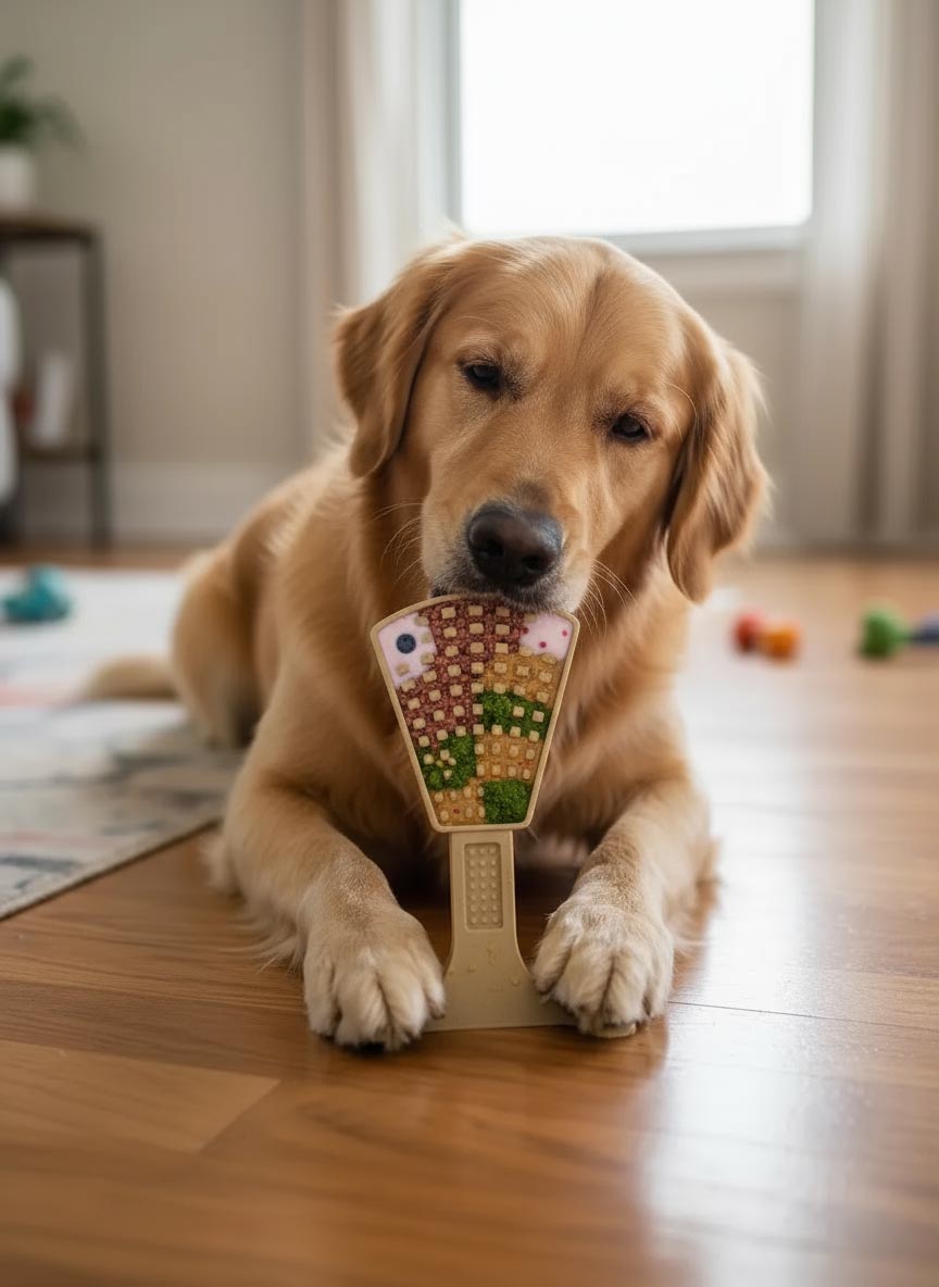 Waffle Tower Nylon Chew & Enrichment Toy | 2-in-1 for Aggressive Chewers | SodaPup by SodaPup/True Dogs, LLC