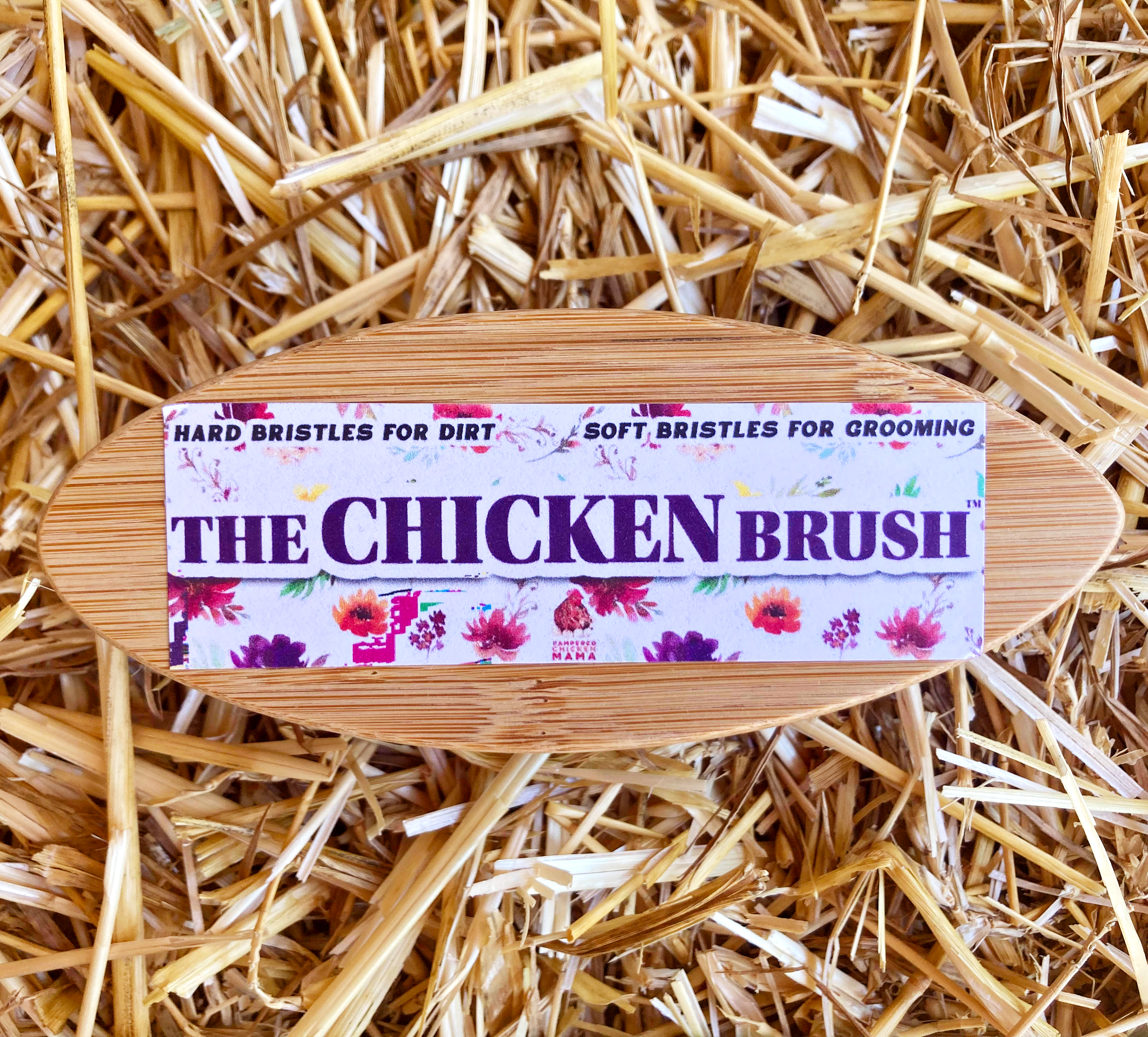 The Chicken Brush: Great For Cleaning Feathers & Distributing Oils by Dahlia Pets