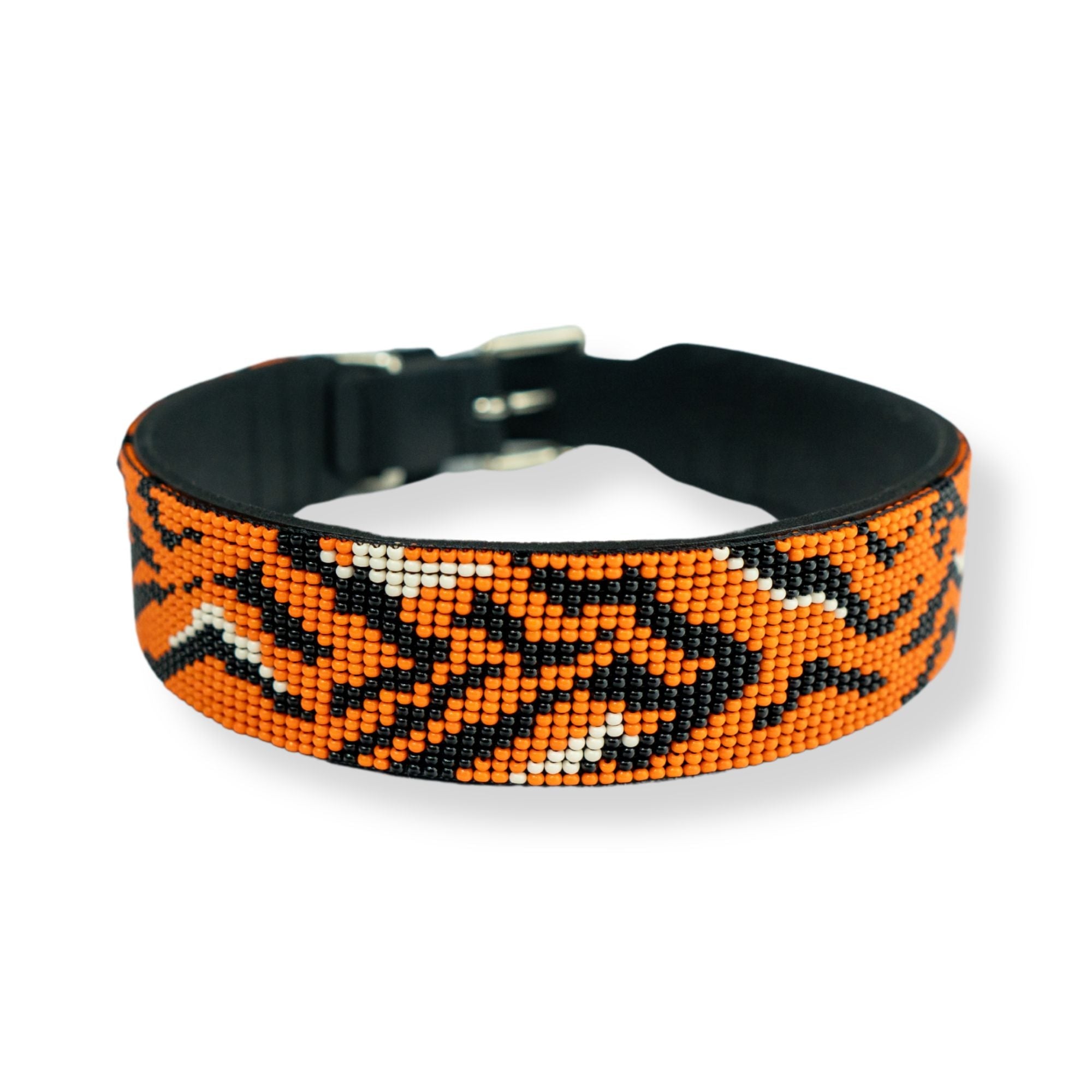 Tiger Sambboho dog collar (animal print collection) by Sambboho