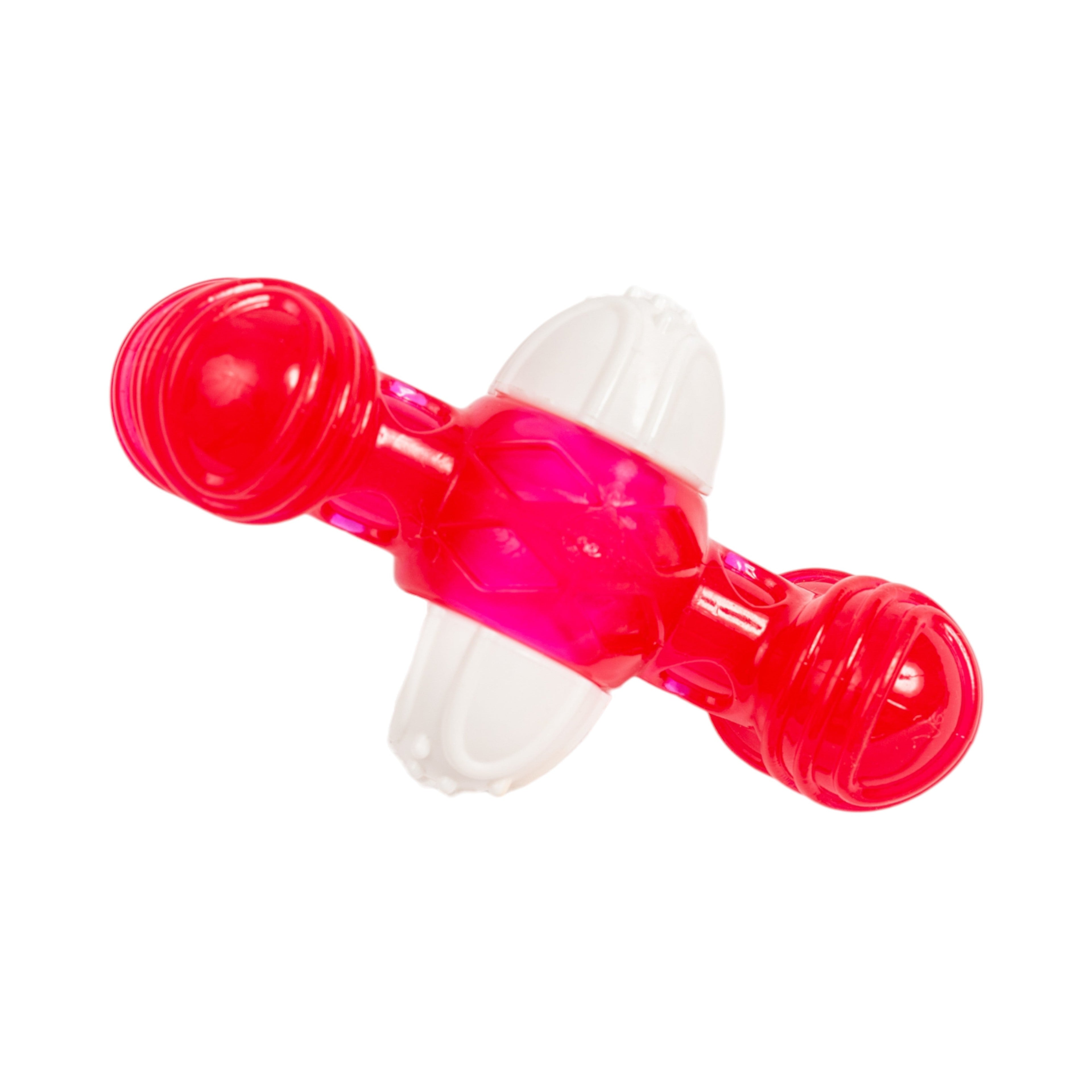 Country Living TPR & Nylon Quacker Bone Chew Toy for Dogs – with Engaging Quacking Sound by American Pet Supplies