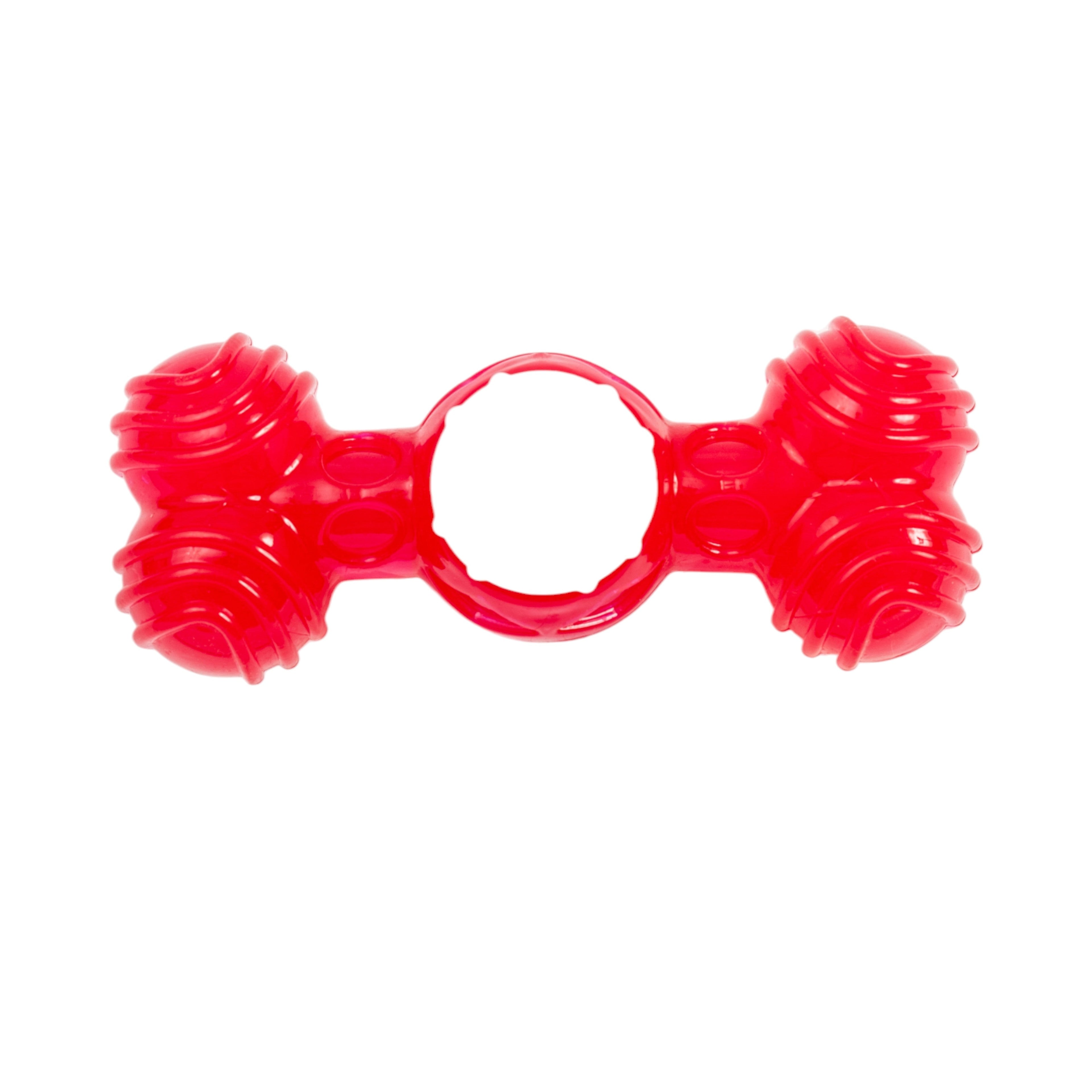 Country Living TPR & Nylon Quacker Bone Chew Toy for Dogs – with Engaging Quacking Sound by American Pet Supplies