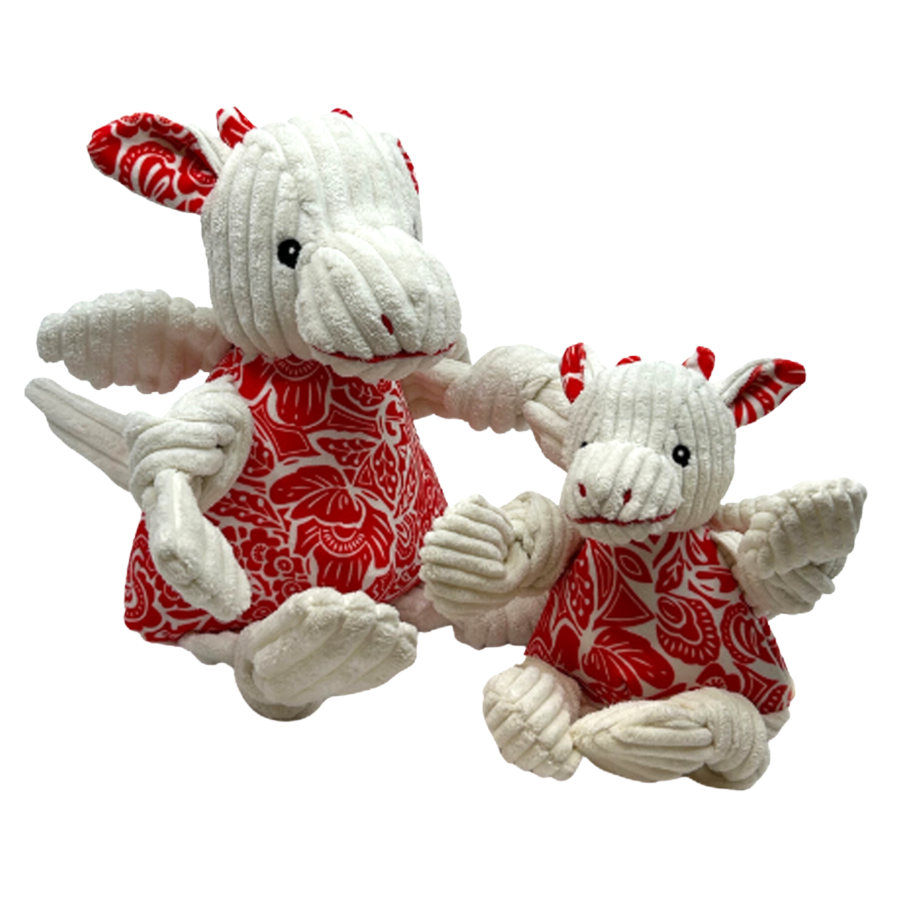 Lucky Dragon Knottie® Plush Dog Toy by HuggleHounds