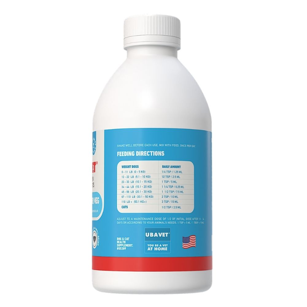 UBAVET Joint Power MEG Maximum Joint Support Liquid for Dogs & Cats by American Pet Supplies
