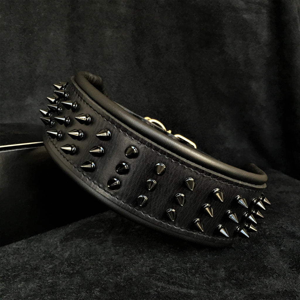 ''Black Giant'' collar by Bestia Dog Gear