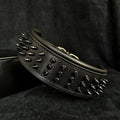 ''Black Giant'' collar by Bestia Dog Gear