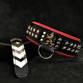 The unique "General" leather dog collar for big dogs by Bestia Dog Gear
