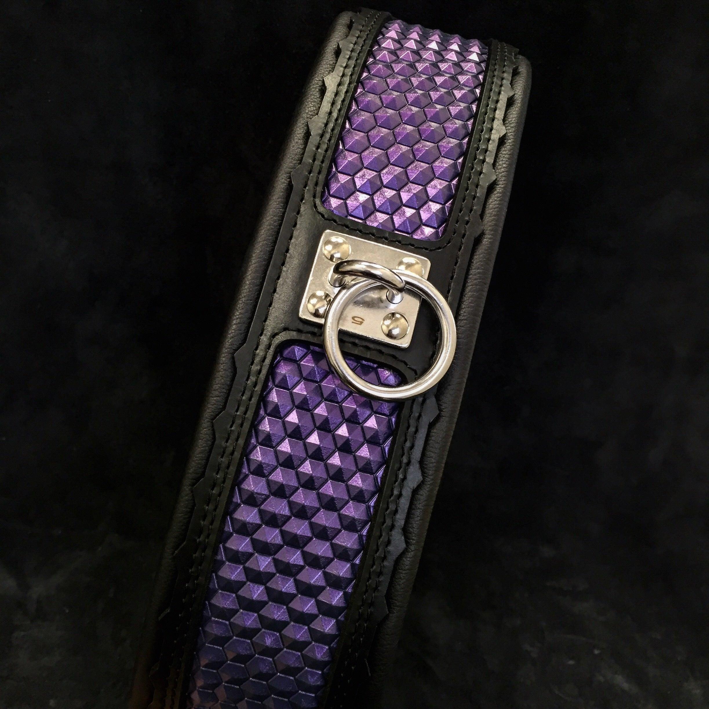 The ''Hexagon'' LIMITED collar exclusive design Limited by Bestia Dog Gear