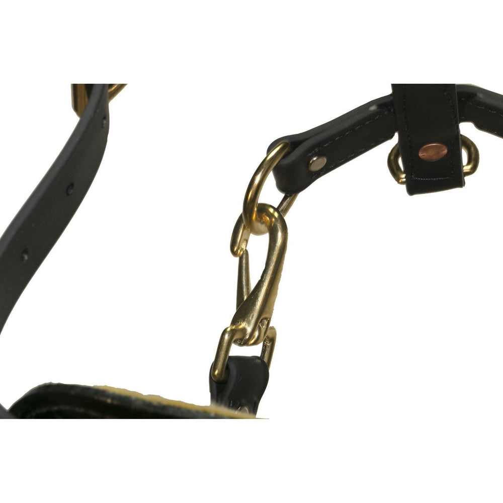 Viper Surge Biothane Working Dog Harness - Brass Hardware by Dogline