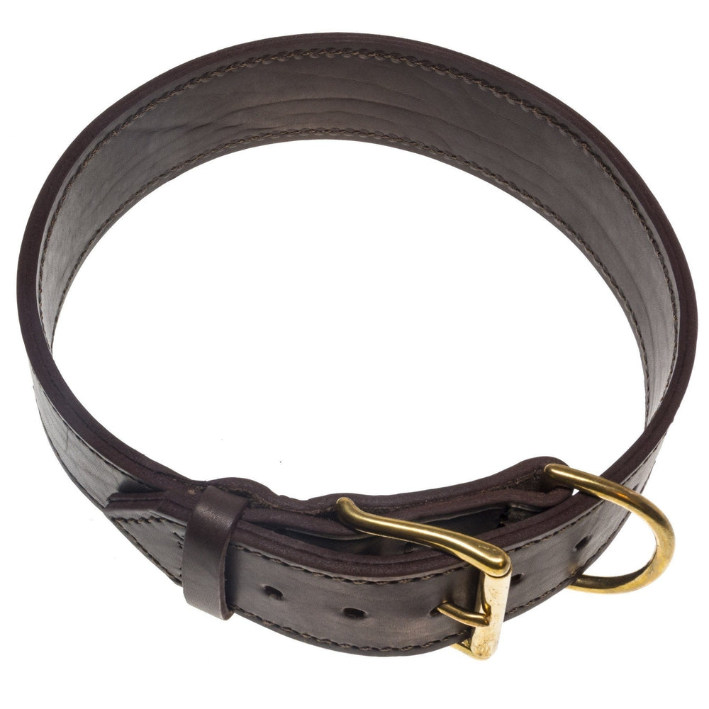 Viper Leather Two-Ply Collar by Dogline