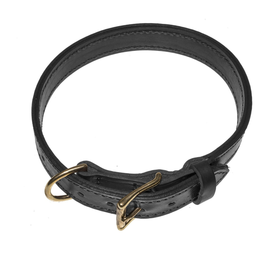 Viper Leather Two-Ply Collar by Dogline