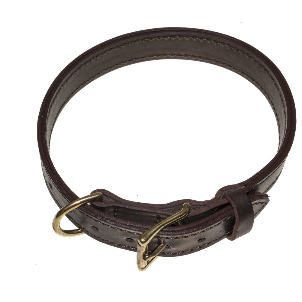 Viper Leather Two-Ply Collar by Dogline