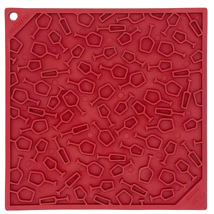 Vino Dog eMat - Enrichment Lick Mat For Dogs and Cats | Wine-Inspired Design| SodaPup by SodaPup/True Dogs, LLC