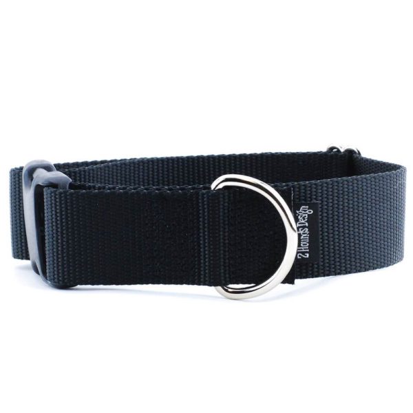 1.5″ Nylon Dog Collars (Multiple Color Options) by 2 Hounds Design