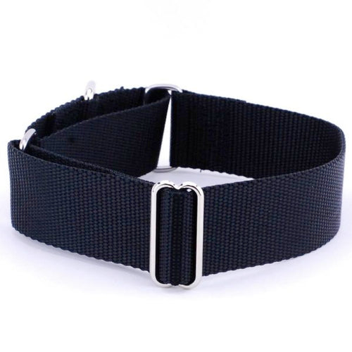 1.5″ Nylon Martingale Dog Collars (Multiple Color Options) by 2 Hounds Design