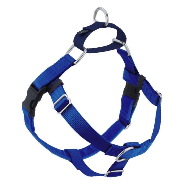 Royal Blue Freedom No-Pull Dog Harness by 2 Hounds Design