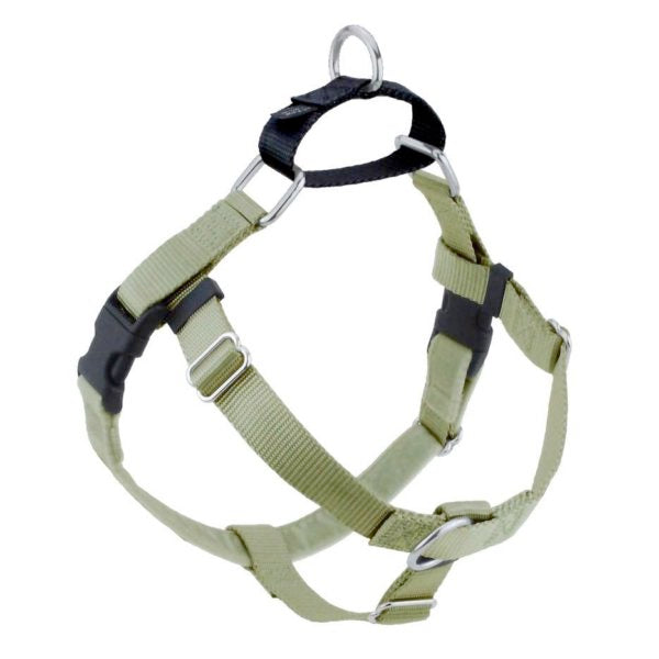 Tan Freedom No-Pull Dog Harness by 2 Hounds Design