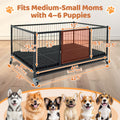 43" Upgraded Puppy Whelping Box WHLP02 by Homey Pet Official