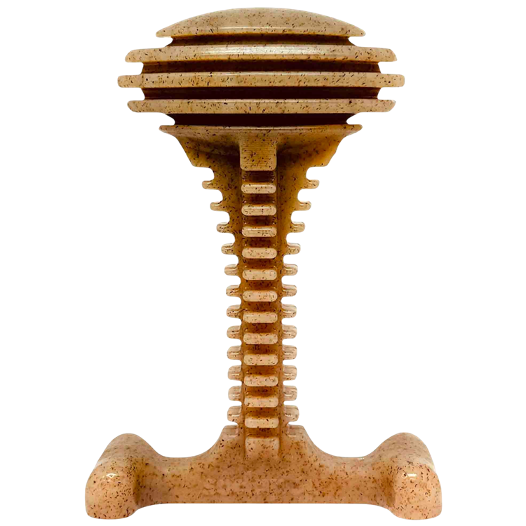Honey Bone Dental Tower - Indestructible Nylon Dog Chew Toy XL | USA Made by SodaPup/True Dogs, LLC