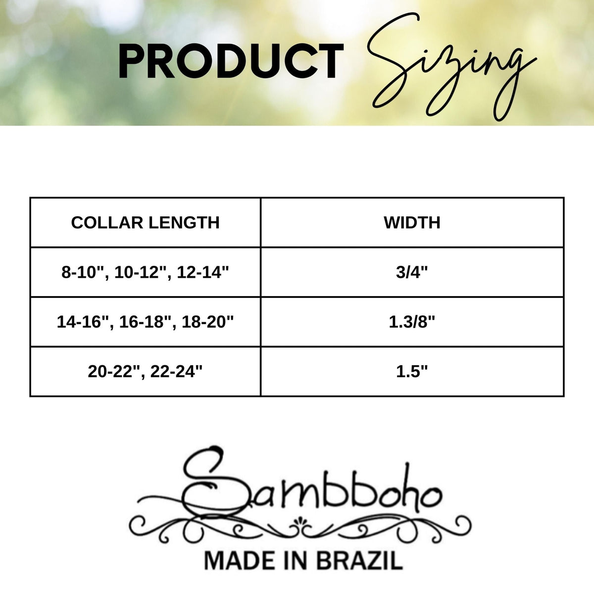 Aztec Sambboho dog collar by Sambboho