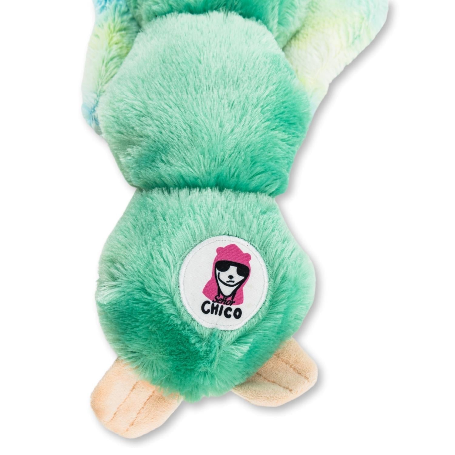 Mystical Mint Winged Sloth Plush Dog Toy – with Squeaker & Crinkle Paper for Fun Play by American Pet Supplies