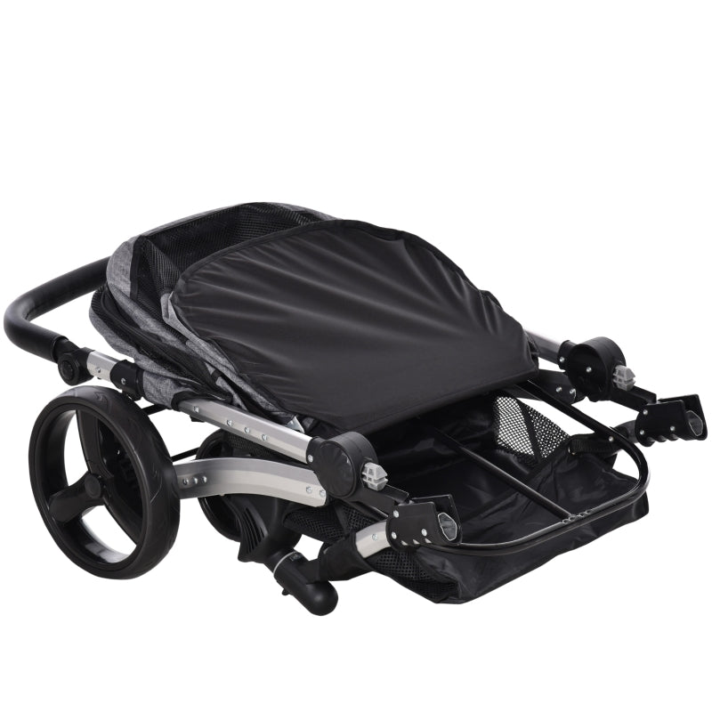 Travel Pet Stroller with Adjustable Handlebar by Furr Baby Gifts